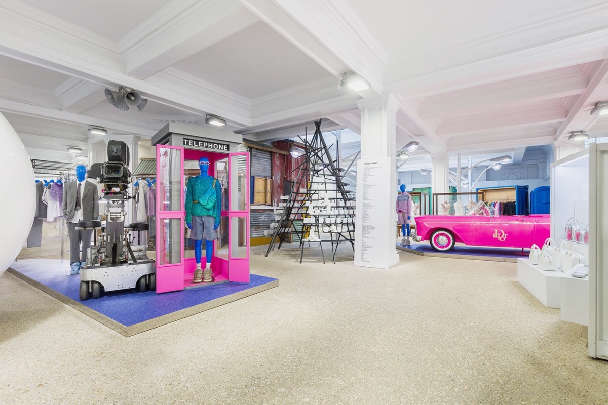 Dior x ERL Bring Californian Codes to their Dover Street Market Installation