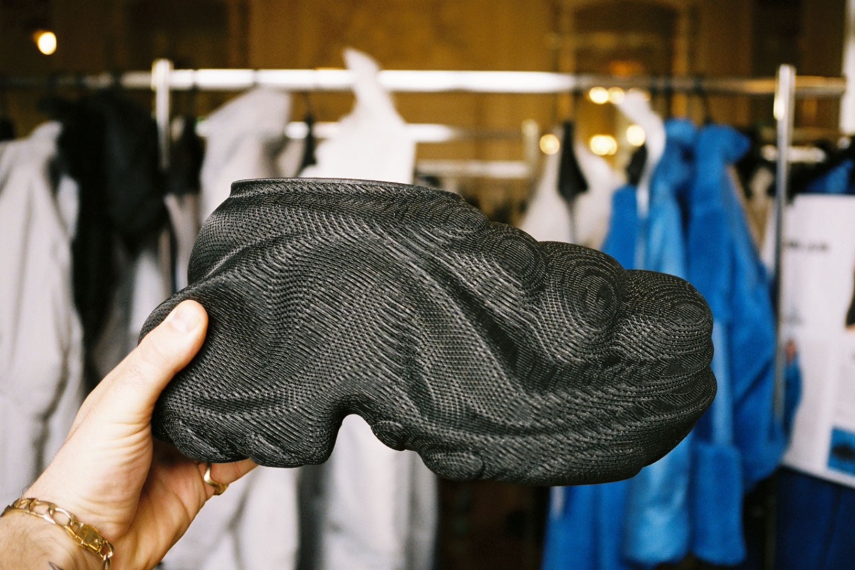 RAINS Debut New 3D Shoe collaboration with Zellerfield at Paris Fashion Week