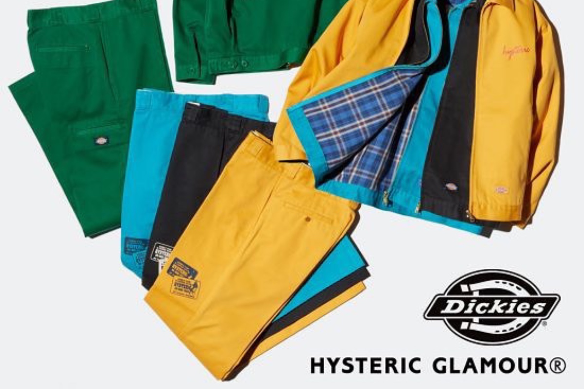 Hysteric Glamour & Dickies Join Forces for “Guitar Girl” Capsule Collection