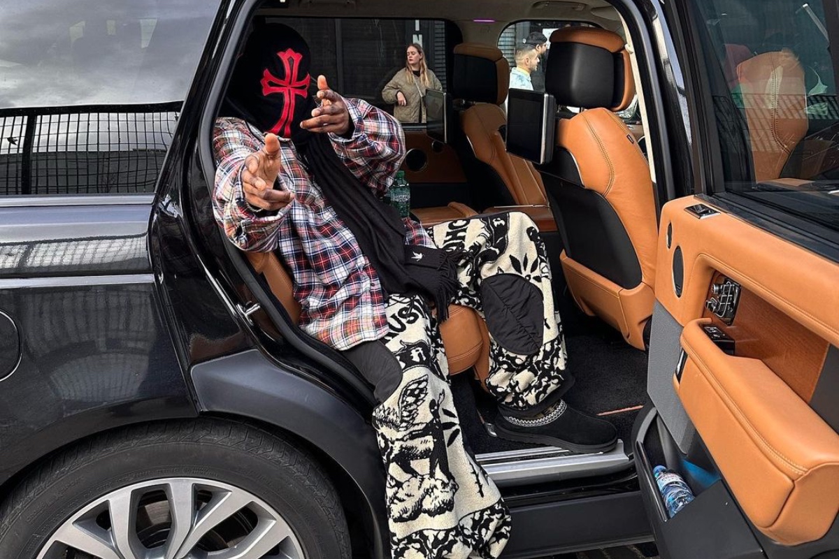 SPOTTED: ASAP Nast Stays Hidden in Chrome Hearts, UGG & More