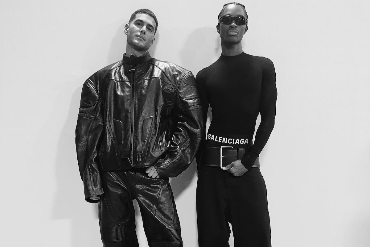 SPOTTED: Fai Khadra & Alton Mason Link-Up at Paris Fashion Week