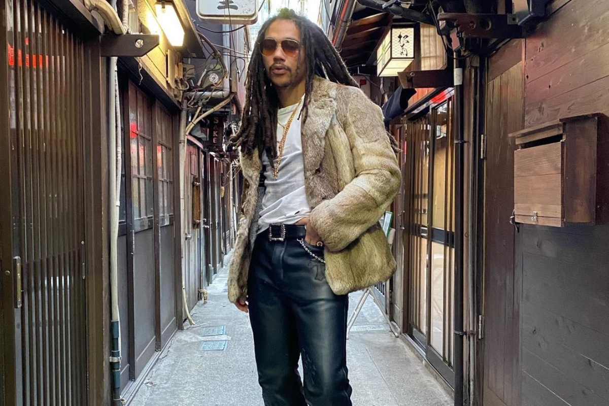 SPOTTED: Luka Sabbat Brings Out the Fur for the Alleys of Harajuku