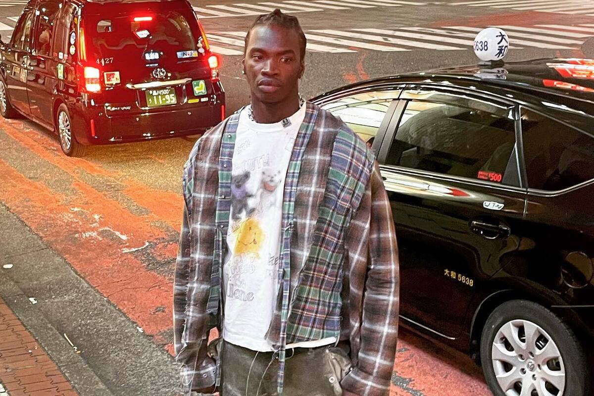 SPOTTED: Lancey Foux Takes Some Time in Japan Wearing NEEDLES, Louis Vuitton & more
