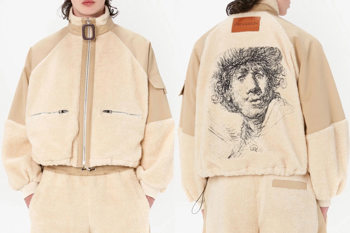 PAUSE or Skip: JW Anderson Neutral Rembrandt Bomber Jacket