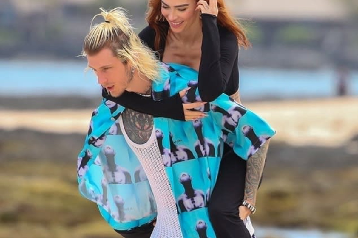 SPOTTED: Machine Gun Kelly Takes to the Beach Wearing Full A Better Mistake
