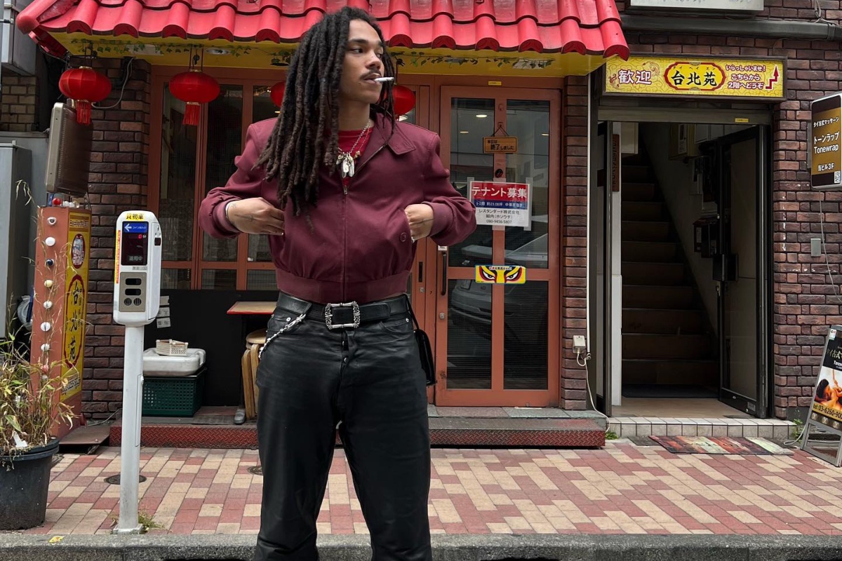 SPOTTED: Luka Sabbat Posts Up in Japan Wearing High Fashion Fire ft. Rick Owens, Vetements & more