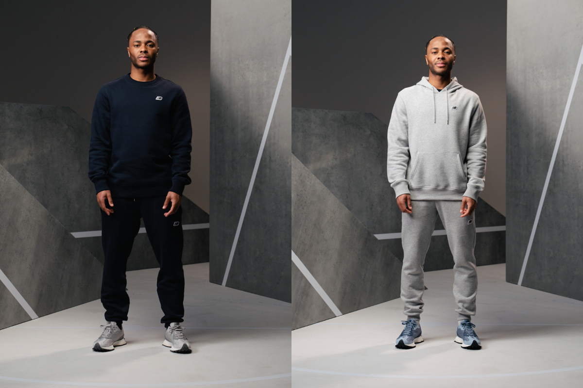 Raheem Sterling is the Face of the New Balance 327 Launch at JD