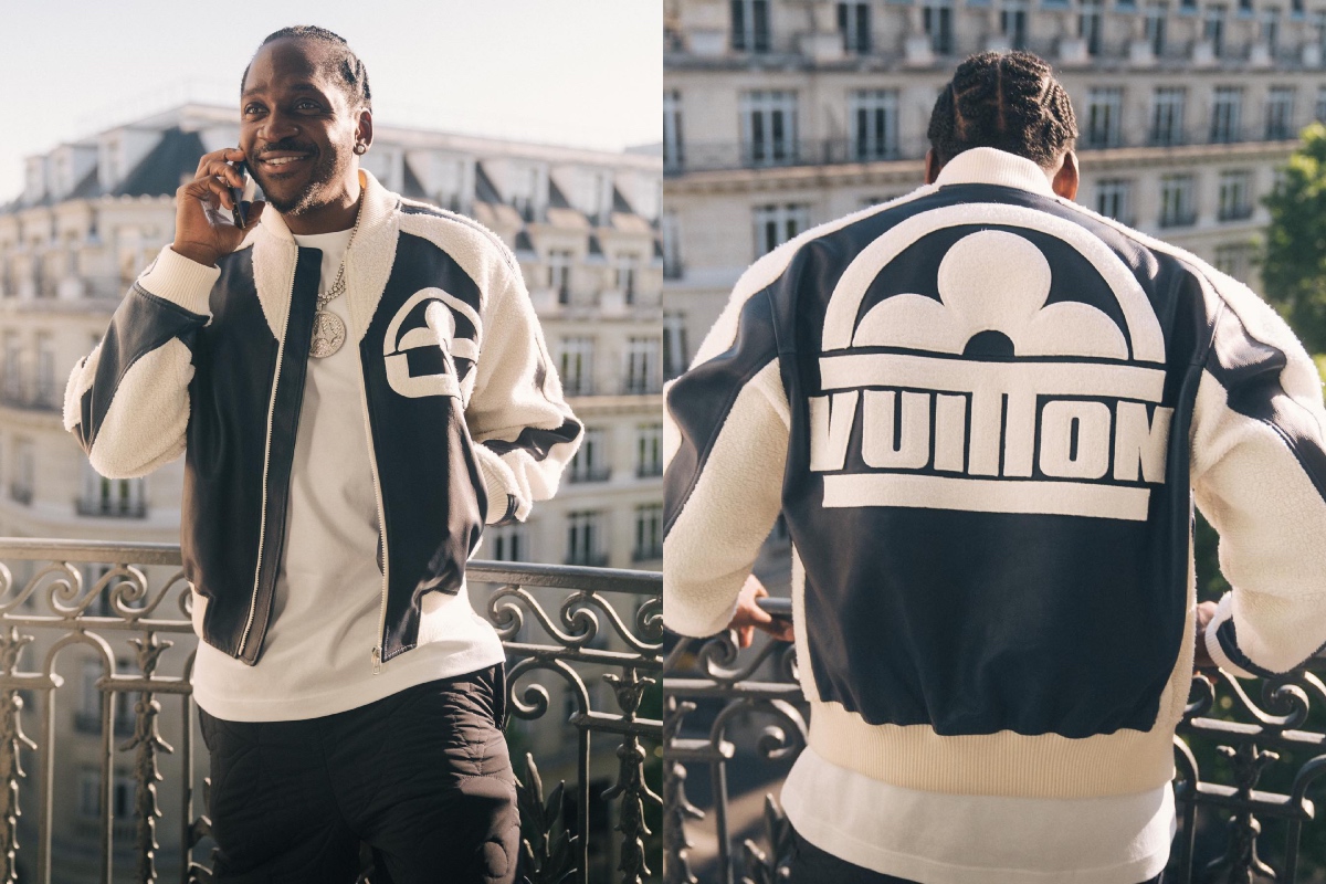 SPOTTED: Pusha T Goes Monochrome in Paris Wearing Full Louis Vuitton Look