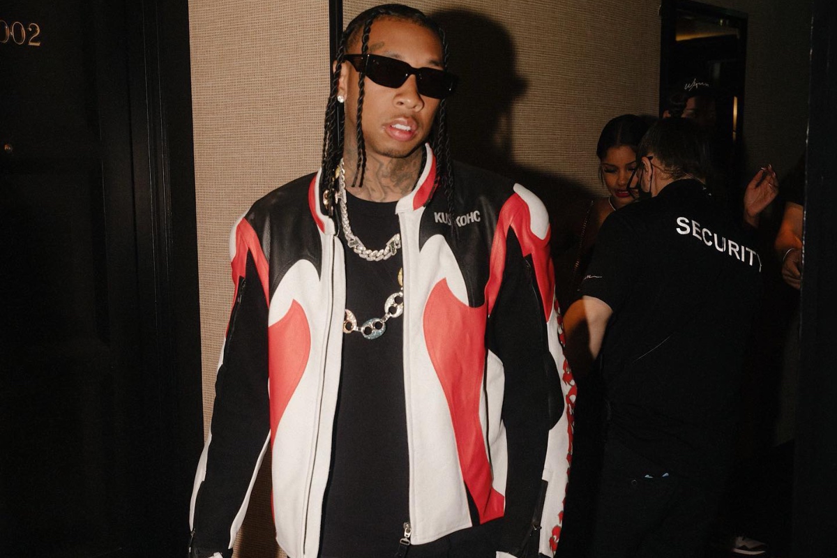 SPOTTED: Tyga Steps Out Channeling the 90s Wearing EVISU, Timberland, Prada & more