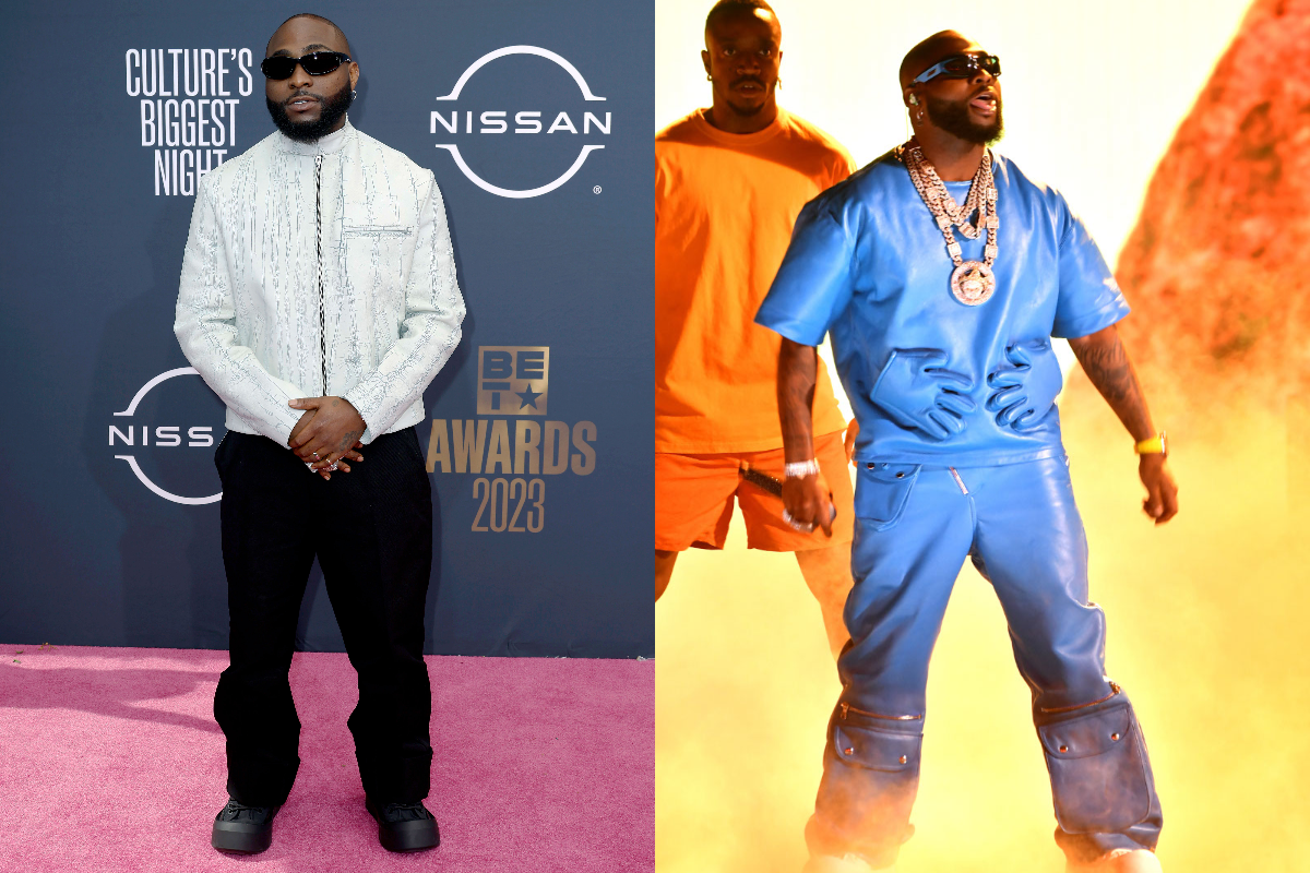 SPOTTED: Davido Champions African Designers with 2023 BET Awards Look