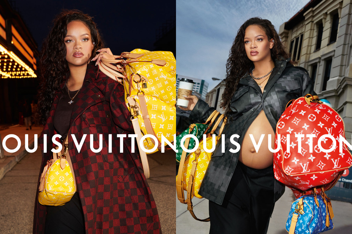 Rihanna Flaunts Baby Bump in Louis Vuitton’s Spring/Summer 2024 Menswear Campaign