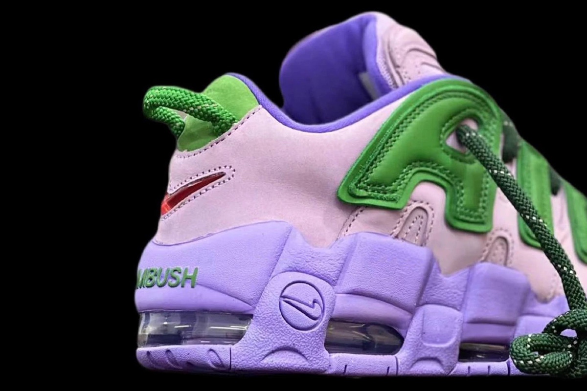 First Look at AMBUSH x Nike Air More Uptempo Low ‘Lavender’