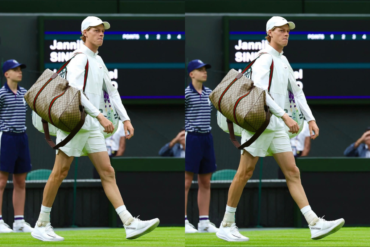 SPOTTED: Gucci Makes its Centre Court Debut Thanks to Jannik Sinner