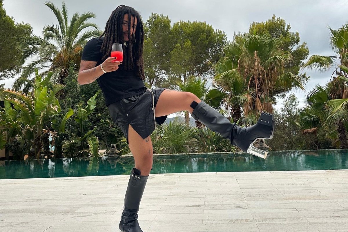 SPOTTED: Luka Sabbat Lives his Best Life Wearing Full Rick Owens