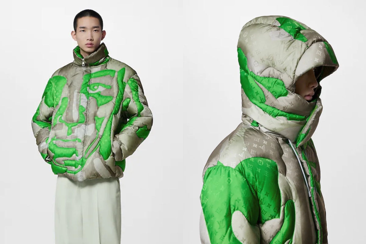 PAUSE or Skip: Louis Vuitton Patchworked Portrait Puffer Blouson