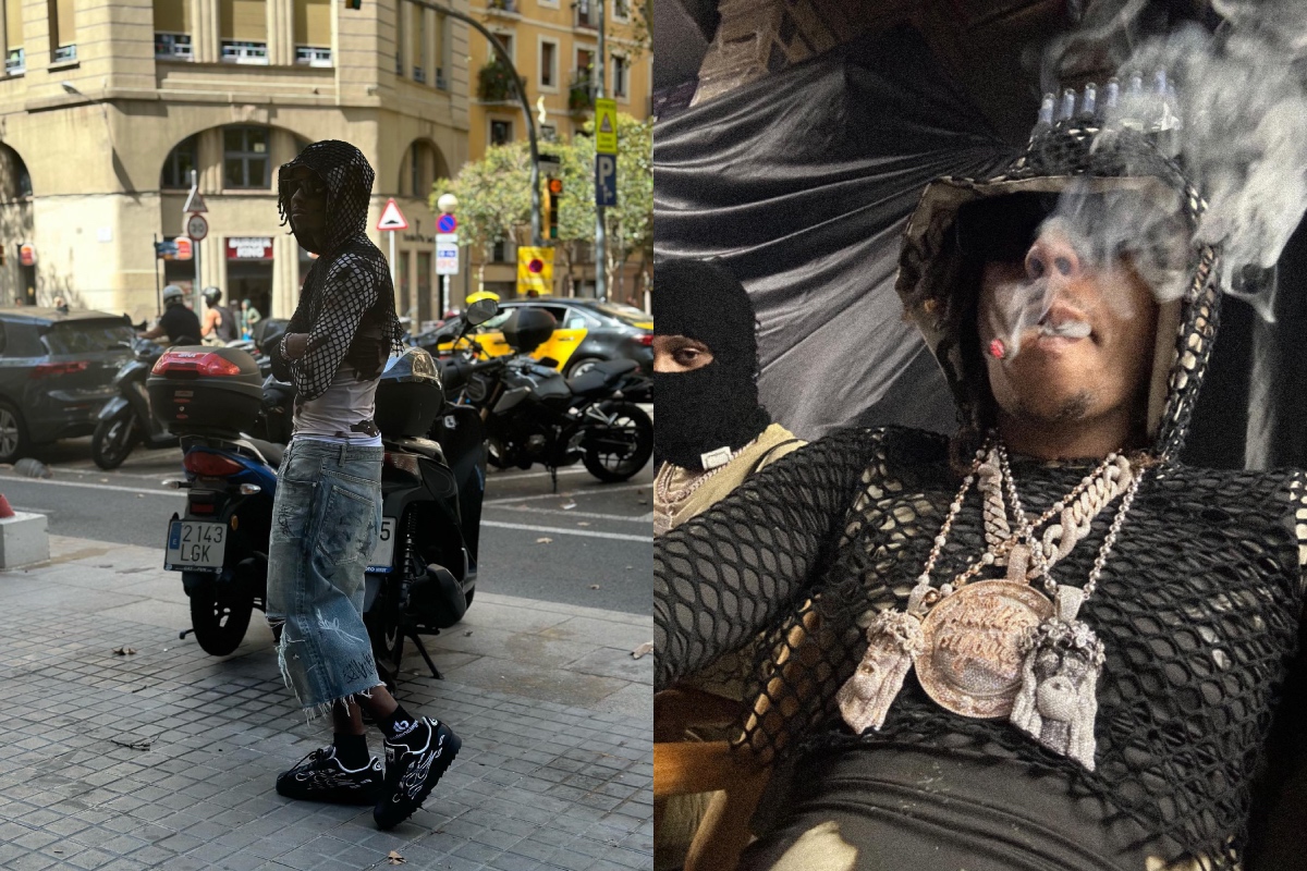 SPOTTED: Rich The Kid Heads to Barcelona Wearing Kusikohc, Balenciaga & more