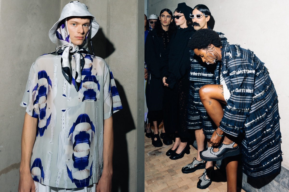 CPHFW: Backstage at Henrik Vibskov Spring/Summer 2024