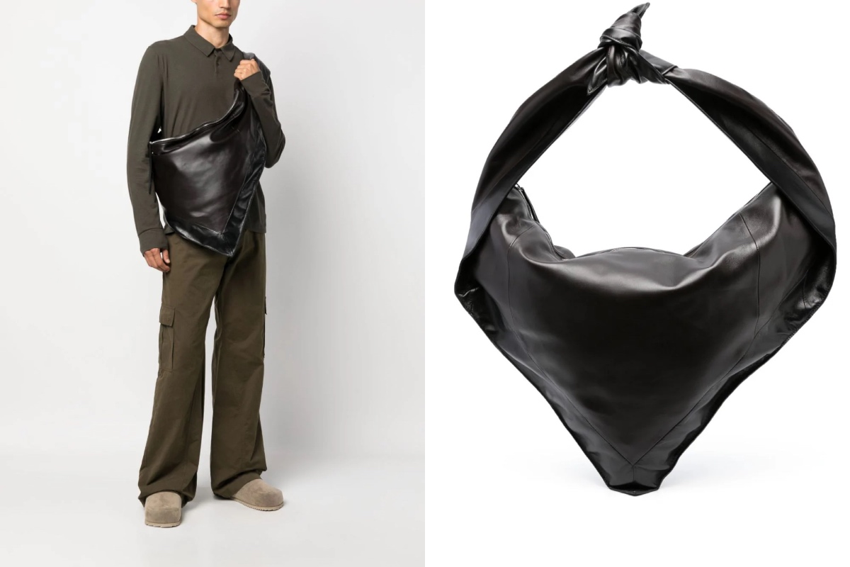 PAUSE or Skip: Lemaire Bandana Leather Shoulder Bag