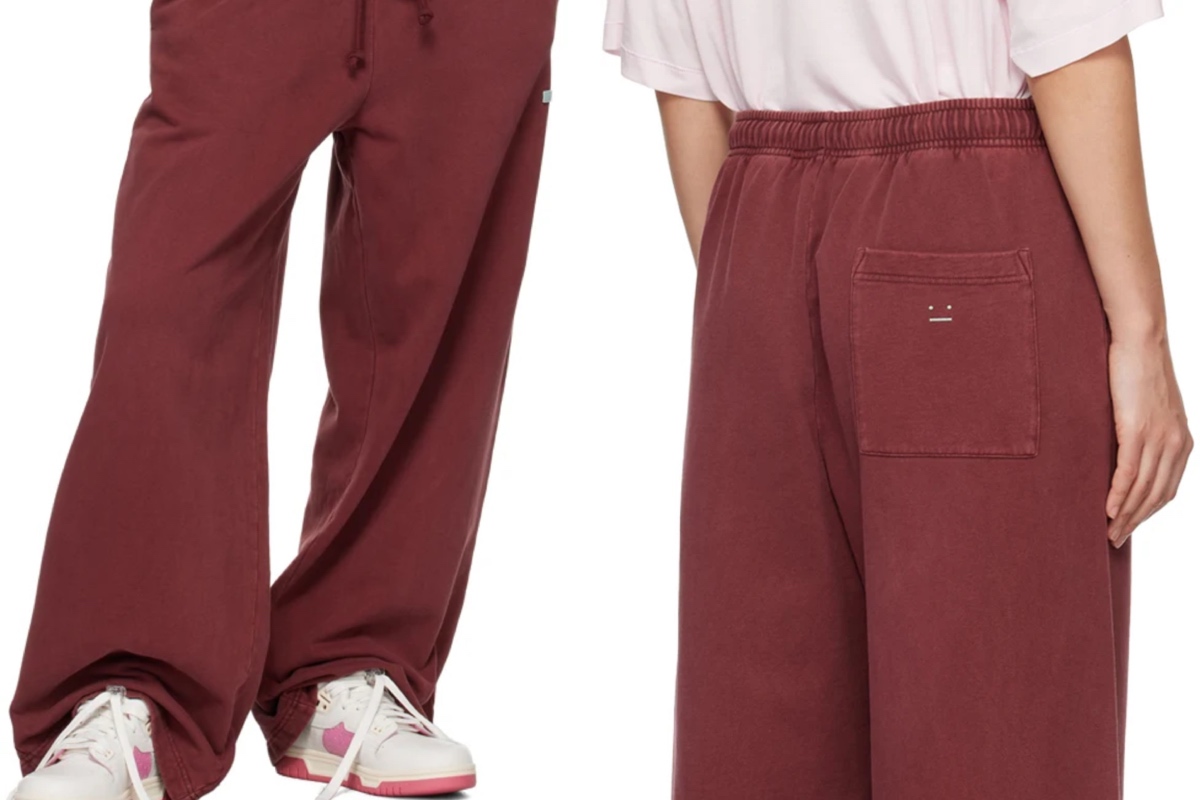 PAUSE or Skip: Acne Studios Red Patch Lounge Pants