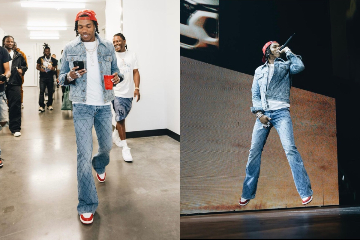 SPOTTED: Lil Baby Was Dripped Out in Double-Denim for His Seattle Show