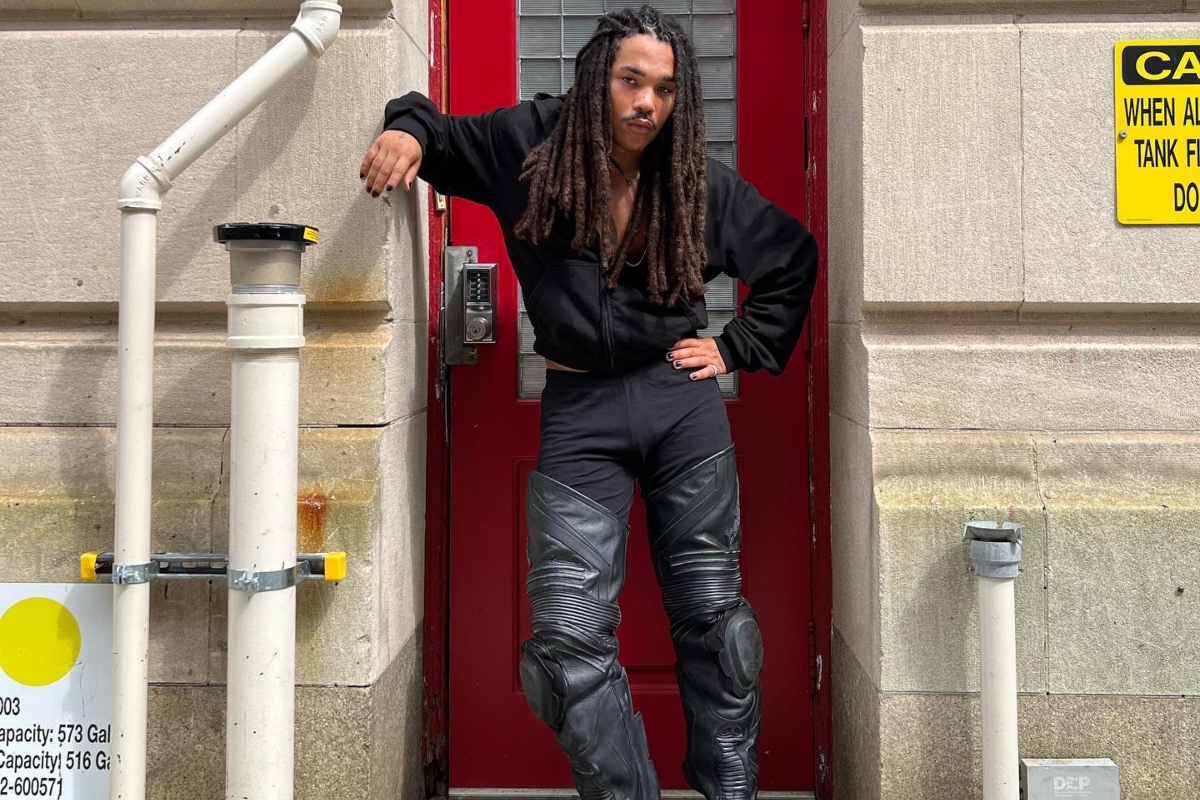 SPOTTED: Luka Sabbat Takes Black to the Bank Wearing Full Balenciaga Look