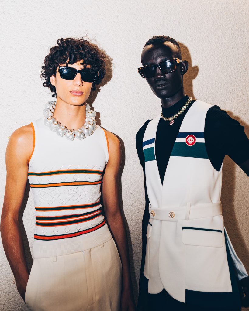 PFW: Backstage at Casablanca Spring/Summer 2024 – PAUSE Online | Men's ...