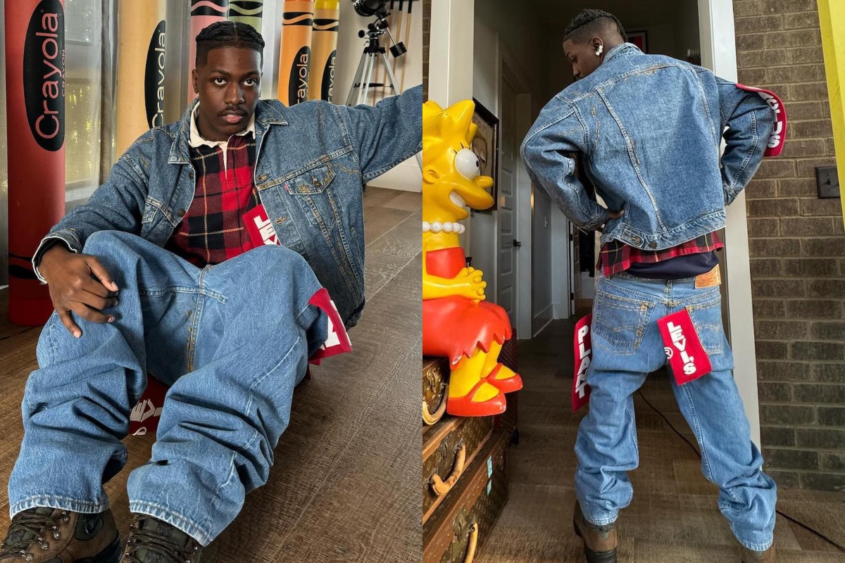 SPOTTED: Lil Yachty Shares a First Look at Unreleased Denim Tears x Cactus Plant Flea Market x Levi’s Collaboration