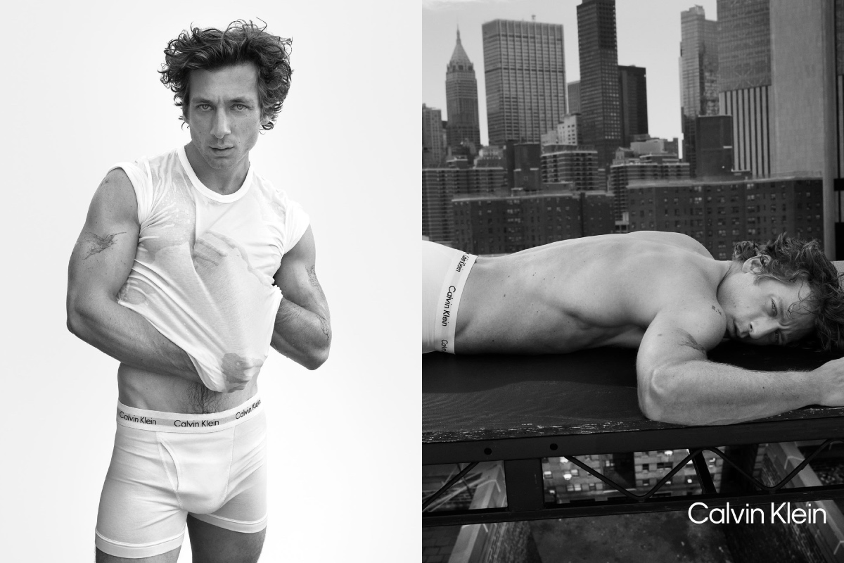 BEAR and THE IRON CLAW Star Jeremy Allen White for Calvin Klein Ad Campaign  - Tom + Lorenzo