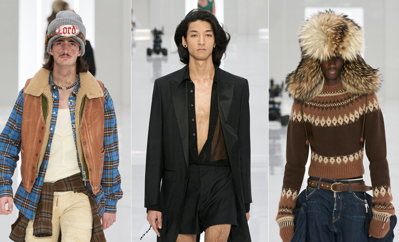 MFW: DSQUARED2 Fall/Winter 2024 Coed Collection