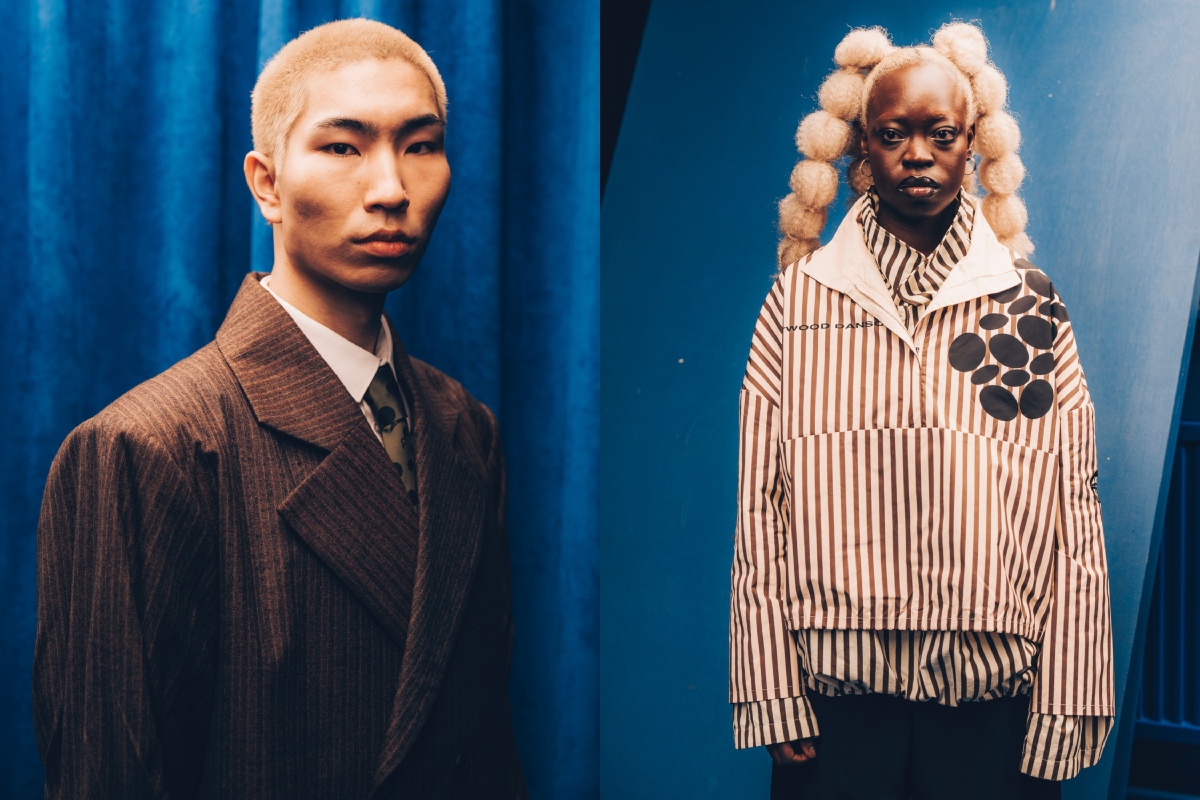 LFW: Backstage at Eastwood Danso’s Fall/Winter 2024 Show