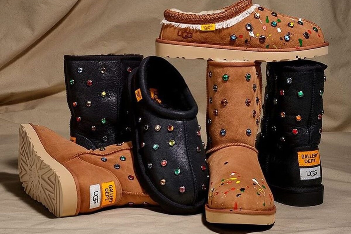 UGG & Gallery Dept. Find a Bedazzling Balance with New Footwear Collaboration