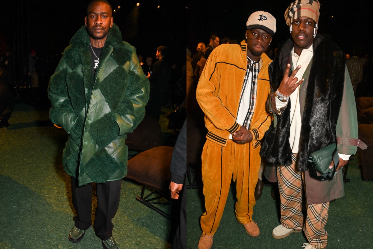 LFW: Attendees at Burberry’s Fall/Winter 2024 Show ft. Skepta, Lil Yachty, Central Cee & more