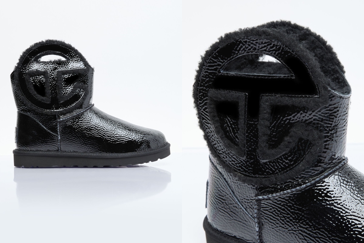 PAUSE or Skip: UGG x Telfar Logo Mini Crinkle Boots