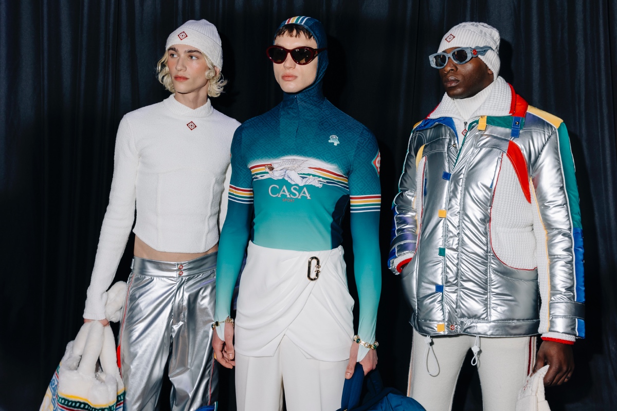 PFW: Backstage at Casablanca’s Fall/Winter 2024 Show