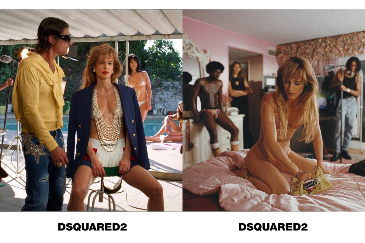Dsquared2 & Nadia Lee Cohen Come Together for Steamy Spring/Summer 2024 Campaign