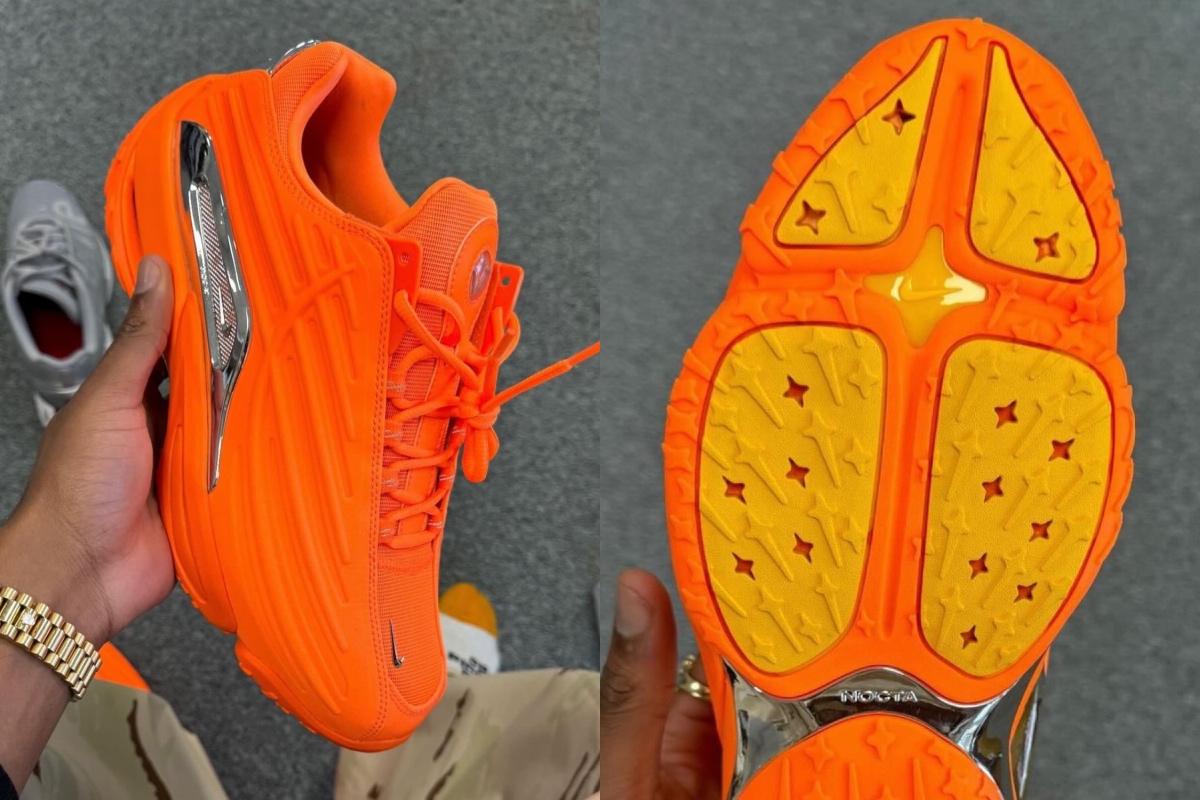 Take a First Look at the Unreleased Nike x NOCTA Hot Step 2 “Total Orange”