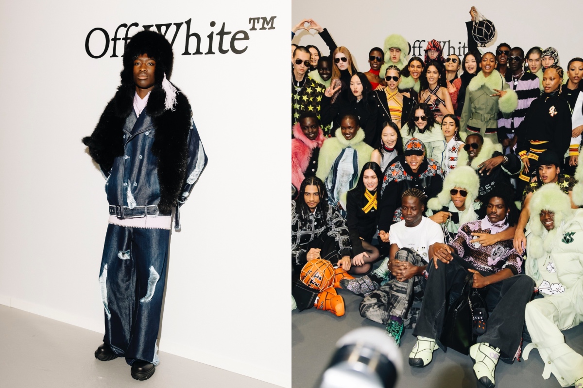 PFW: Backstage at Off-White’s Fall/Winter 2024 Show