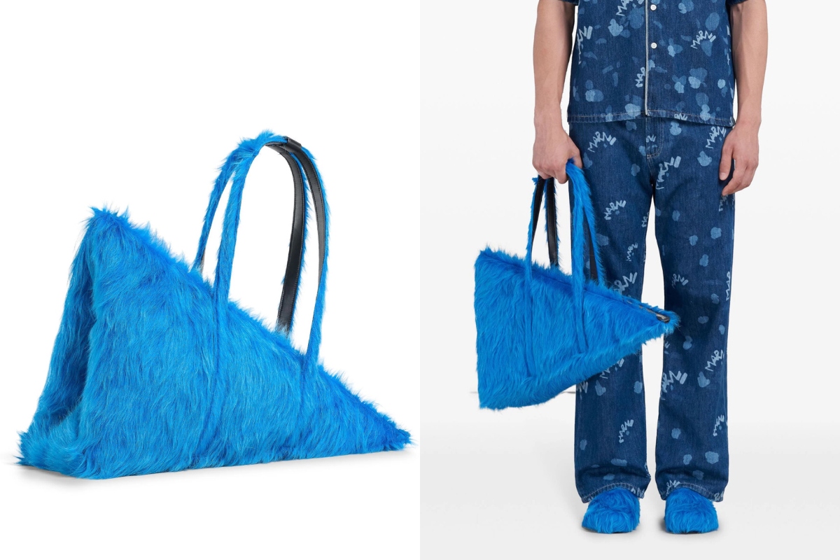 PAUSE or Skip: Marni Prisma Shearling Tote Bag