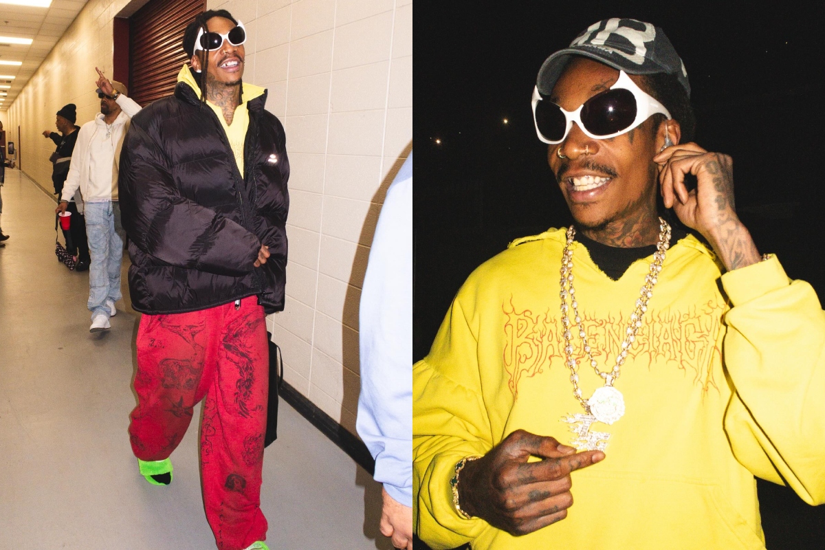 SPOTTED: Wiz Khalifa Stays Comfy for 4/20 Wearing Head-to-Toe Balenciaga