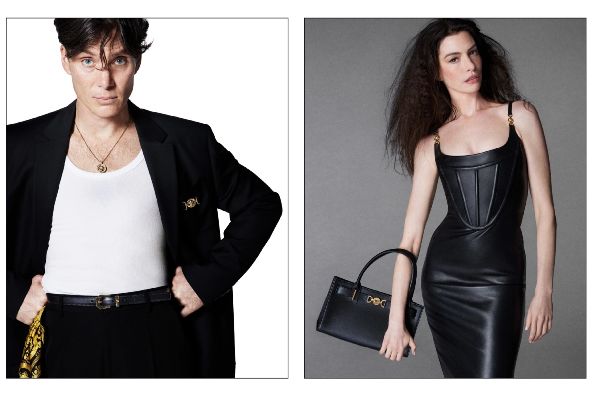 Cillian Murphy & Anne Hathaway Lead the Way in Versace’s Icons Campaign