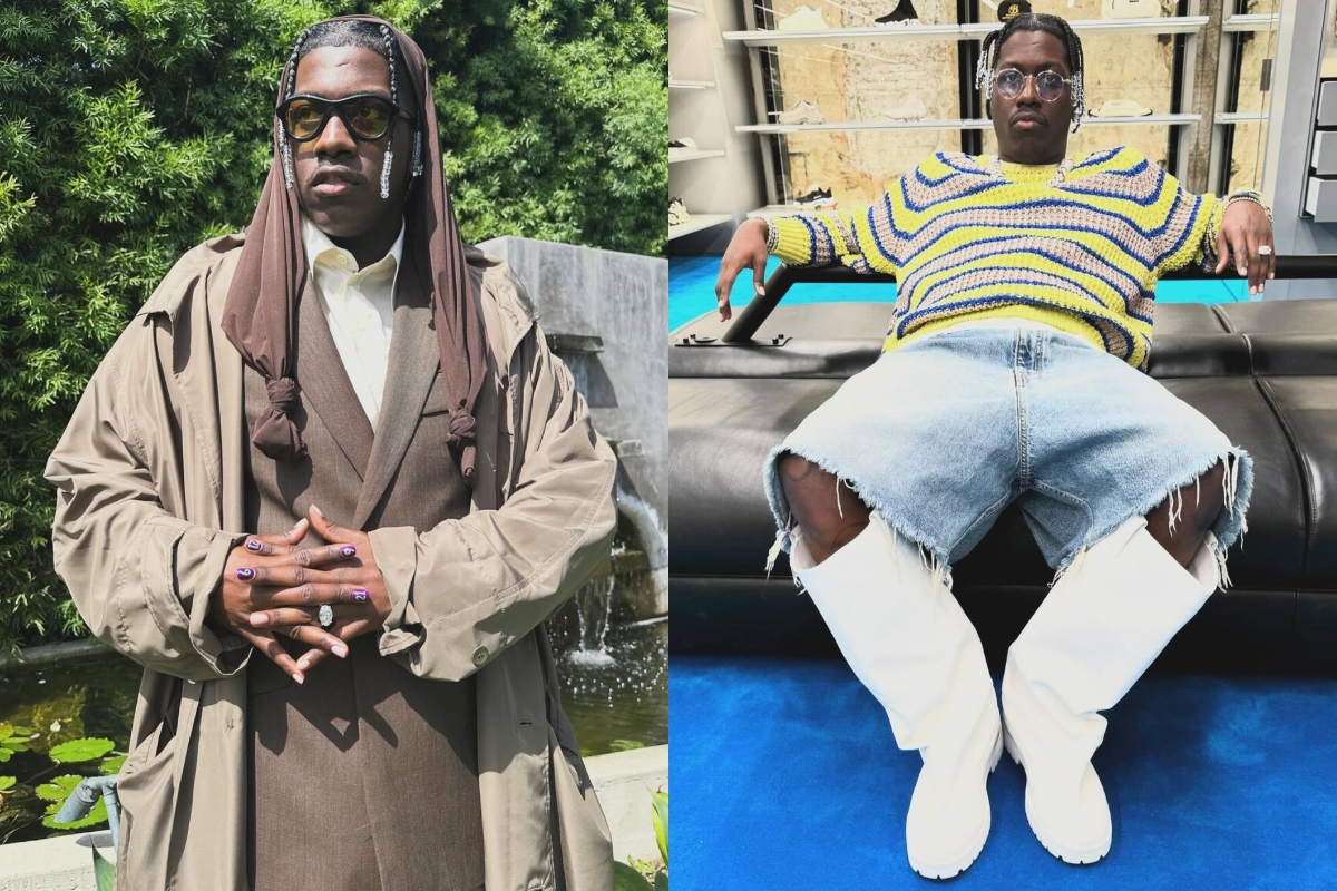 SPOTTED: Lil Yachty Shows Off his Extensive Closet Wearing LOEWE, Balenciaga, Stüssy x Nike, CPFM & more