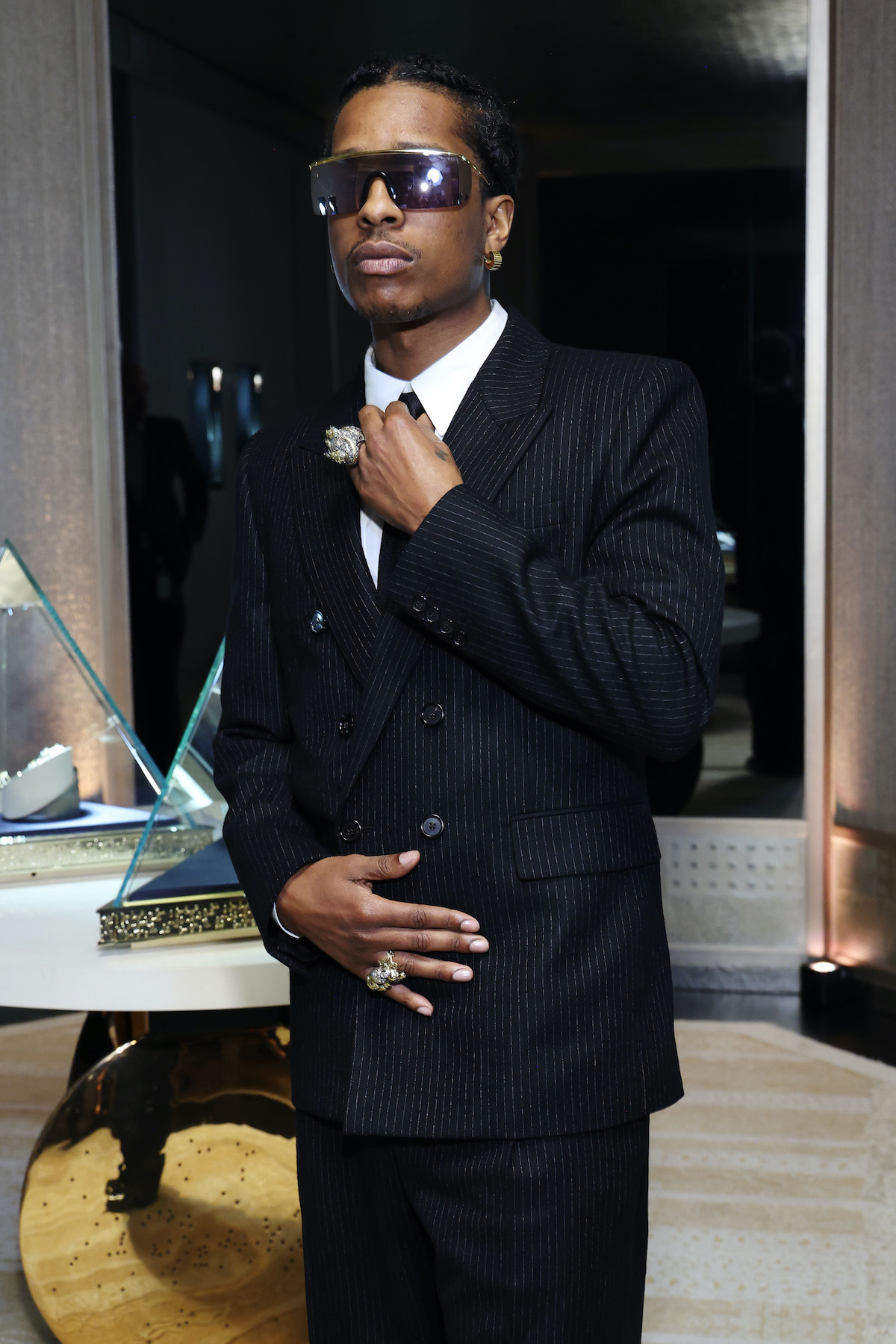 SPOTTED: A$AP Rocky Wears Bottega Veneta to Pharrell’s Recent Tiffany ...