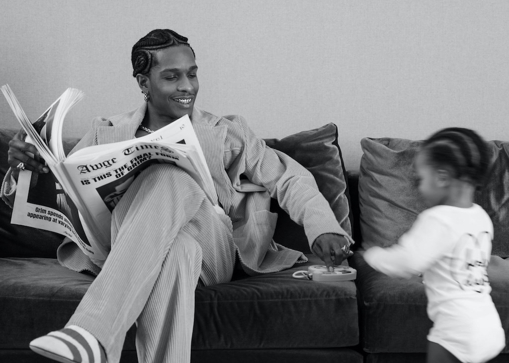 A$AP Rocky Leads Bottega Veneta’s “Portraits of Fatherhood” Campaign