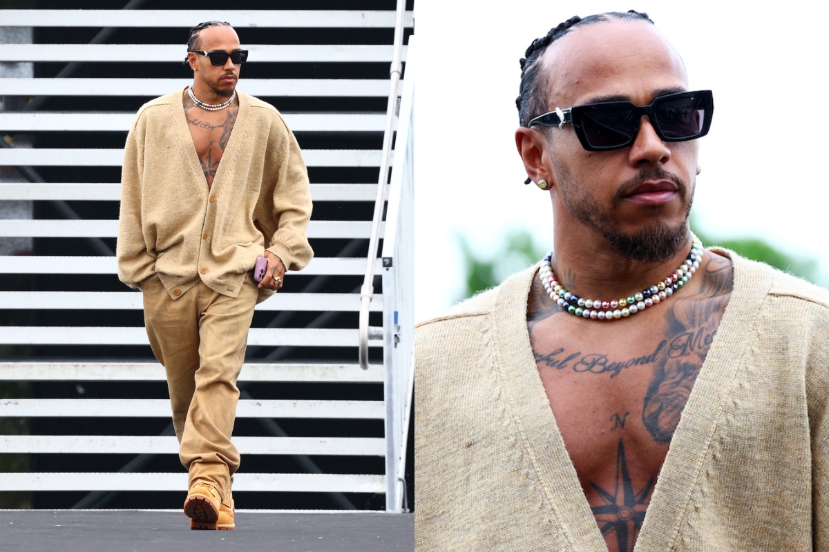 SPOTTED: Lewis Hamilton Makes his Mark at Canadian Grand Prix Wearing Casual Magliano FW24′ & 3.PARADIS Ensemble