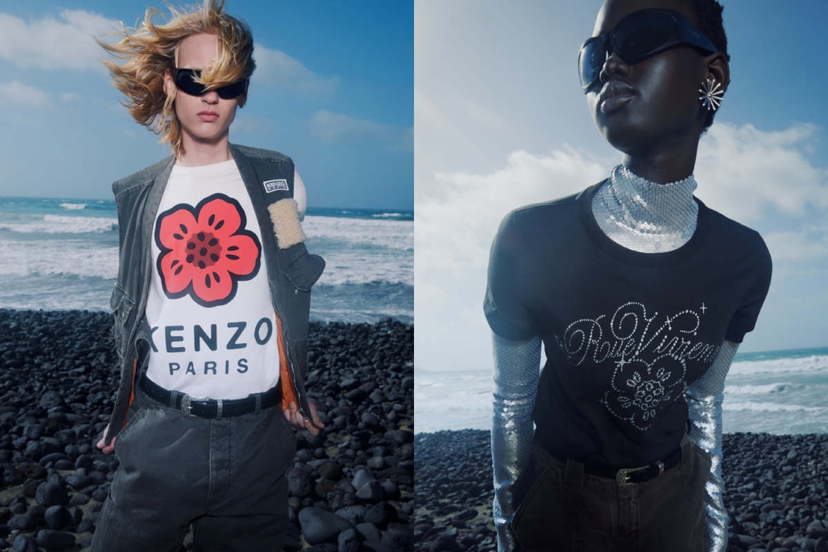 KENZO Debut Pre-Fall 2024 Collection Campaign