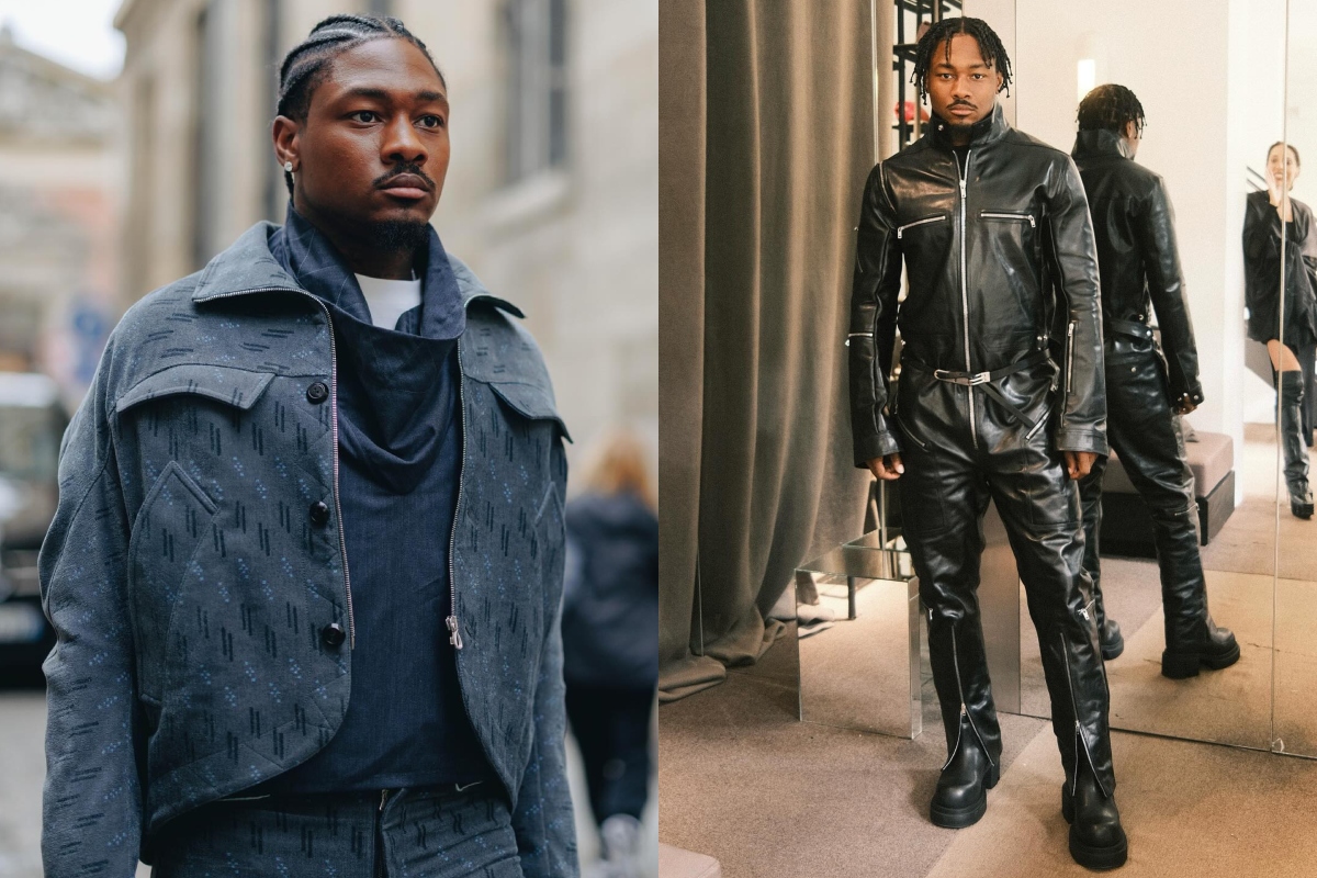 SPOTTED: Stefon Diggs Drops Some Serious Fashion Week Heat Wearing Sacai, Rick Owens & more