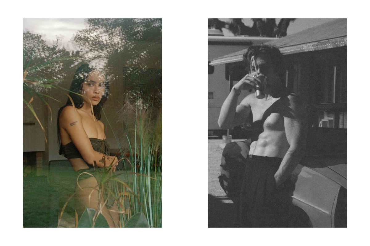 Zoë Kravitz & Jeremy Allen White Feature in New Saint Laurent Book