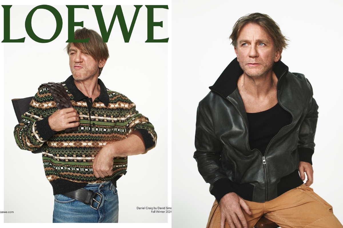 LOEWE Tap Daniel Craig for Fall/Winter 2024 Men’s Campaign