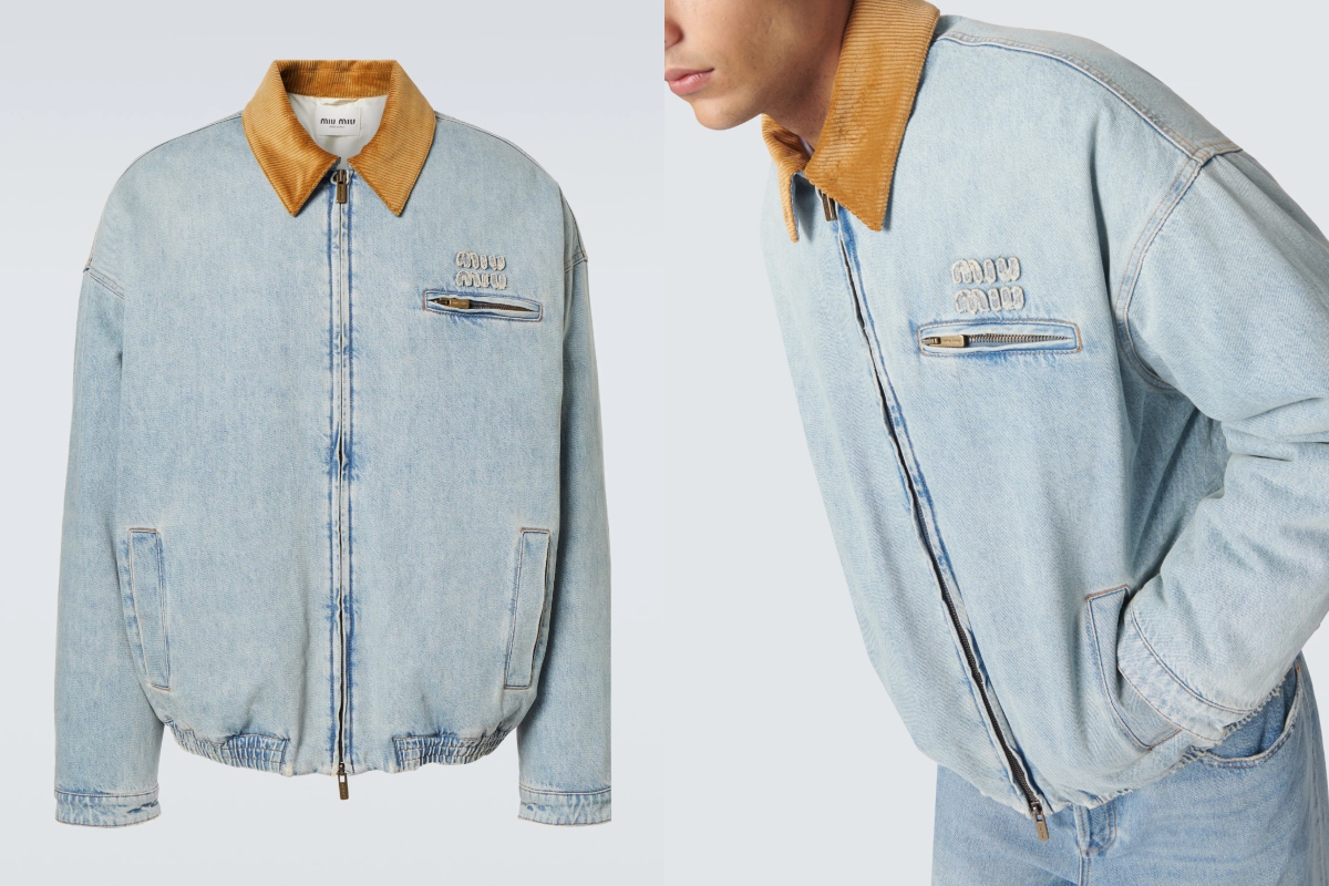 PAUSE or Skip: Miu Miu Denim Blouson