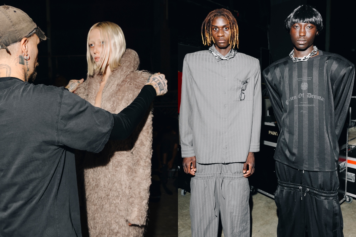 CPHFW: Backstage at Han Kjøbenhavn’s Spring/Summer 2025 Show